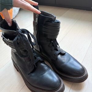 Brunello Cucinelli Black Ankle Boots